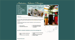 Desktop Screenshot of interiornaturesdesign.com